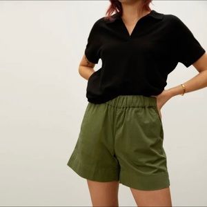 Everlane The Easy Short in Dark Green